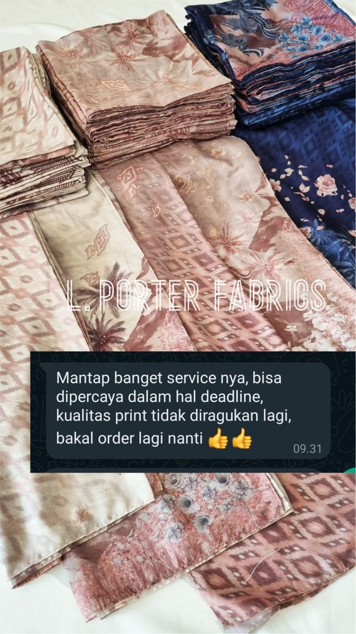 Testimoni L. Porter Fabrics