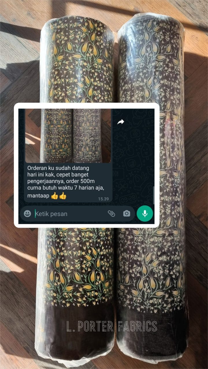 Testimoni L. Porter Fabrics