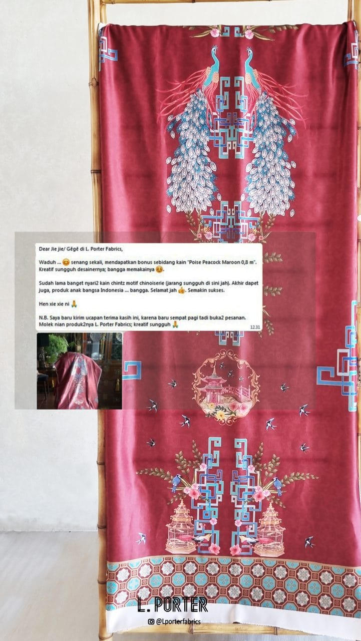 Testimoni L. Porter Fabrics