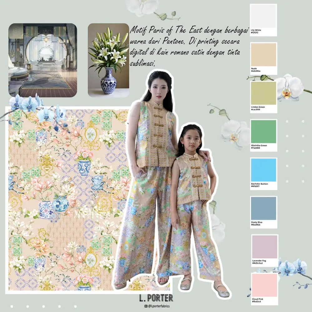 Panduan Pantone untuk Fashion: Print Warna Tren di Kain dengan Digital Printing