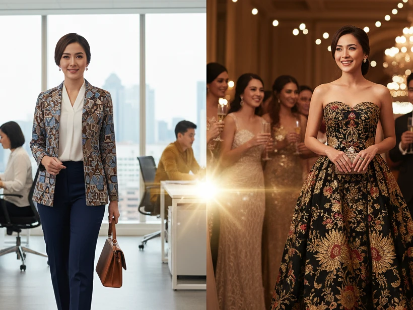 Inspirasi Fashion dengan Batik: Dari Kantor Hingga Pesta