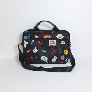 Laptop Bag - Happy Days Black