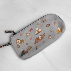 Littlebun X L.Porter Fabrics – Daily Wallet / Dompet Kanvas Silver Grey